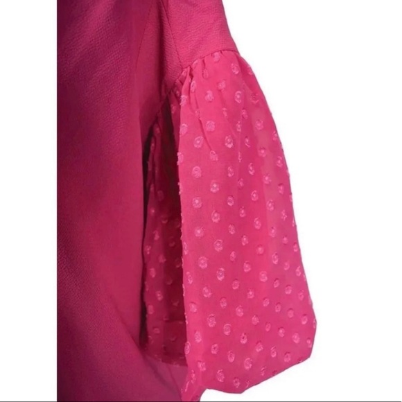 Magenta off the shoulder top - Picture 7 of 11